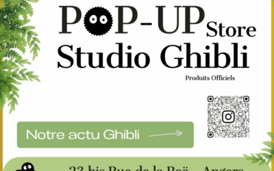 événement : Pop-up Store Ghibli du 20 octobre au 31 décembre 2026